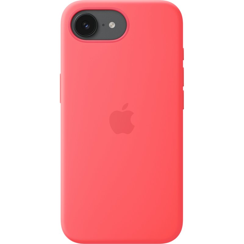 Apple Coque en silicone avec MagSafe pour iPhone 17e - Rose goyave
