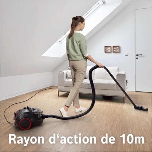 Aspirateur sans sac Bosch BGS21POW2, Aspirateur sans sac