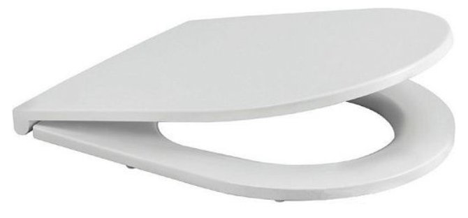 Isvea Infinity toiletzitting softclose wit glans voor staand toilet
