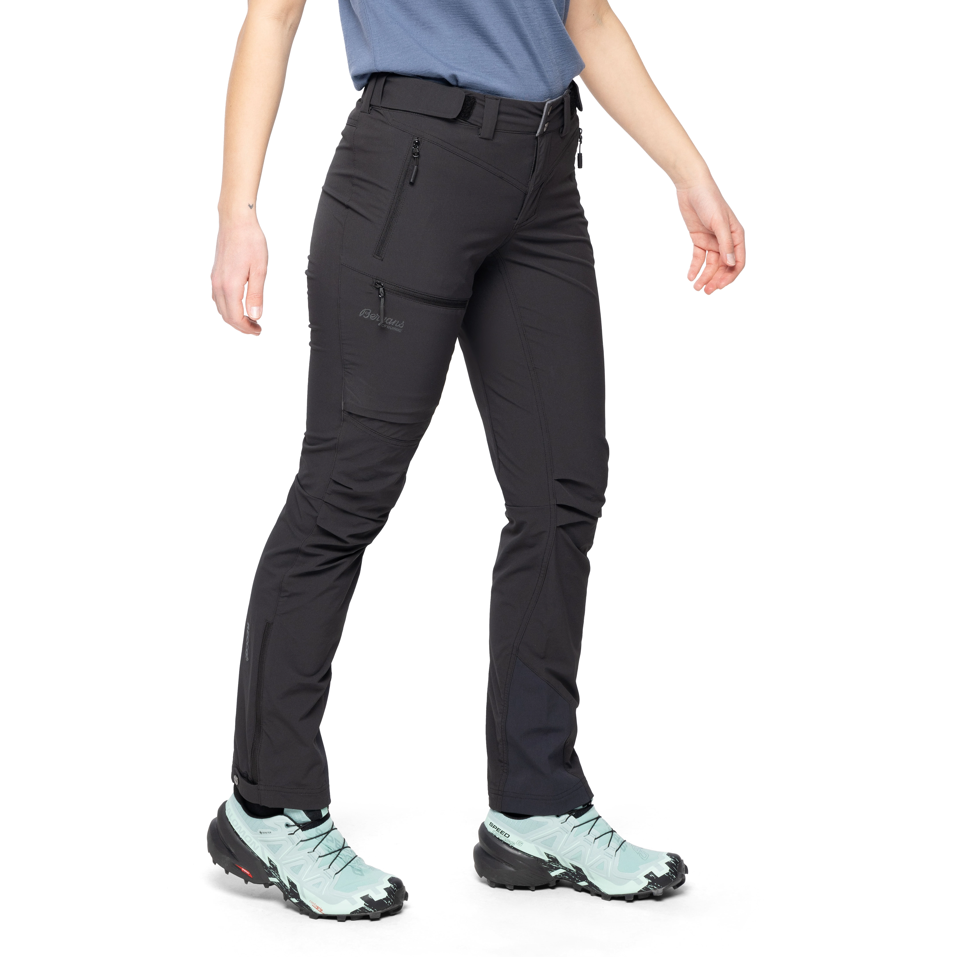 Breheimen Softshell W Pants Black / Solid Charcoal