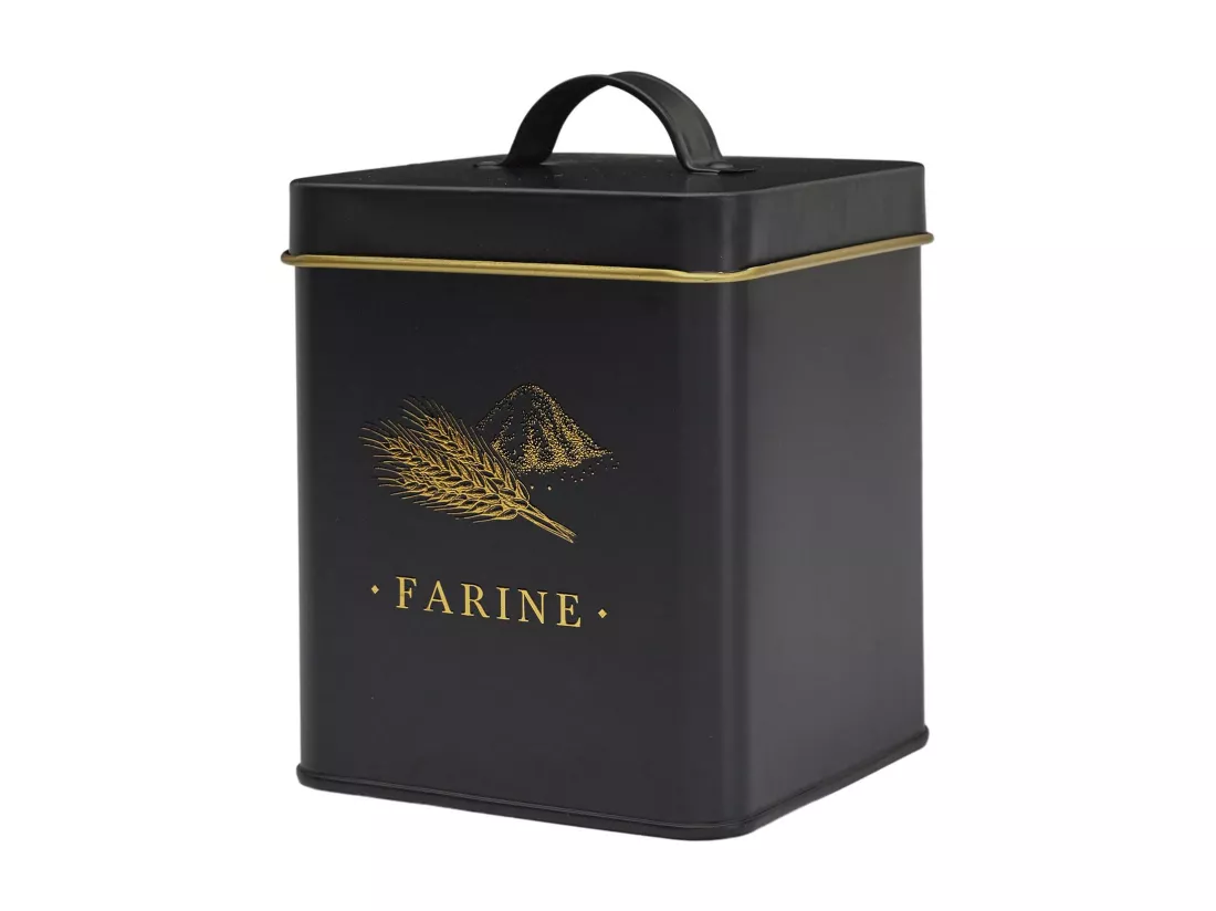 Boîte à Farine en Métal 