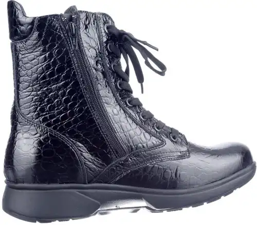Xsensible zwart lak Albi 30226.5.002 H - maat 38 veterboot zwart lak - maat 38 Calandschoen