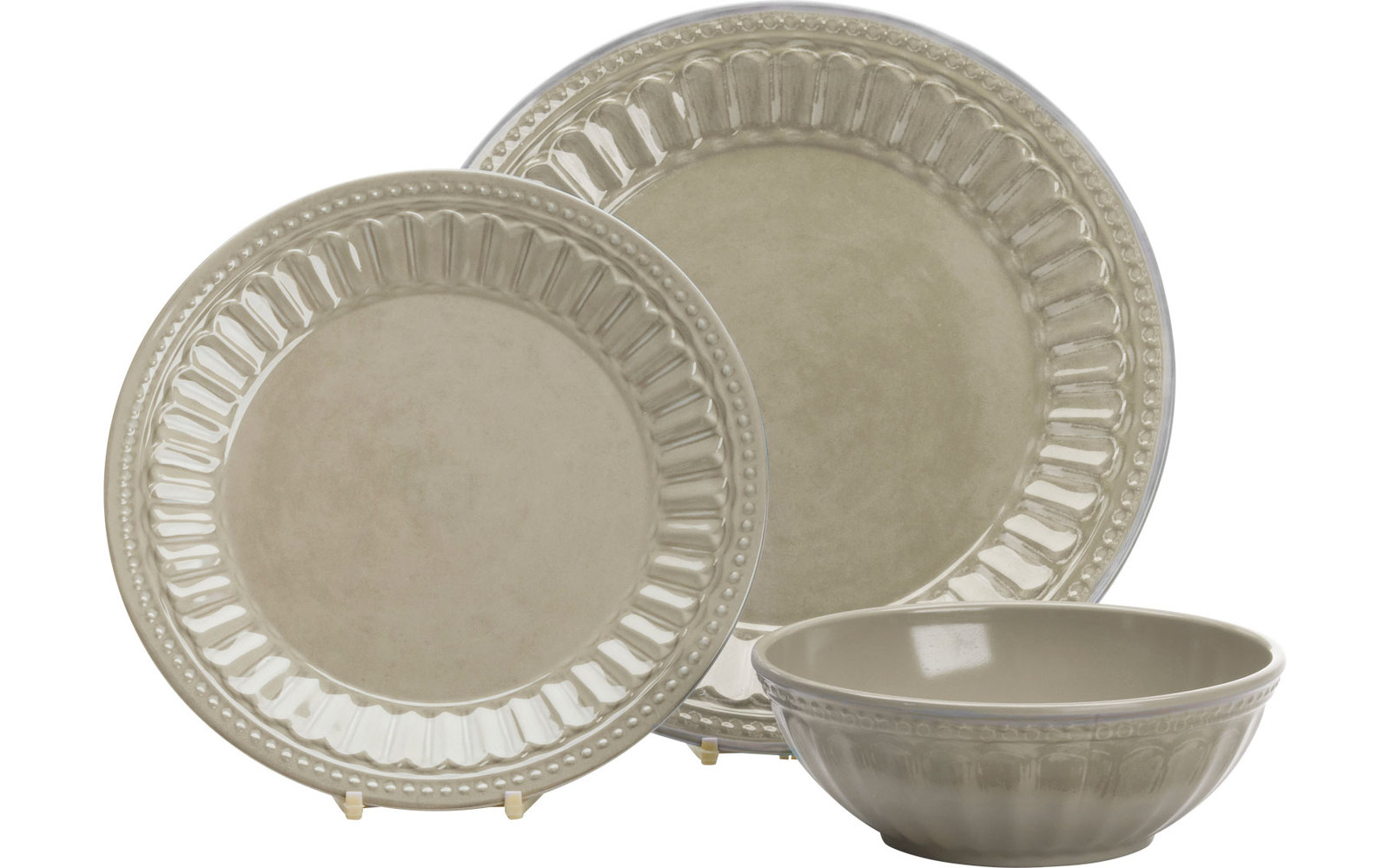 Flamefield Amalfi Geschirr-Set 12 tlg. Sand