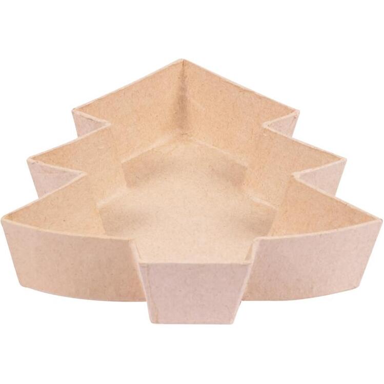 Plateau sapin 17x14x3 cm - Kraft