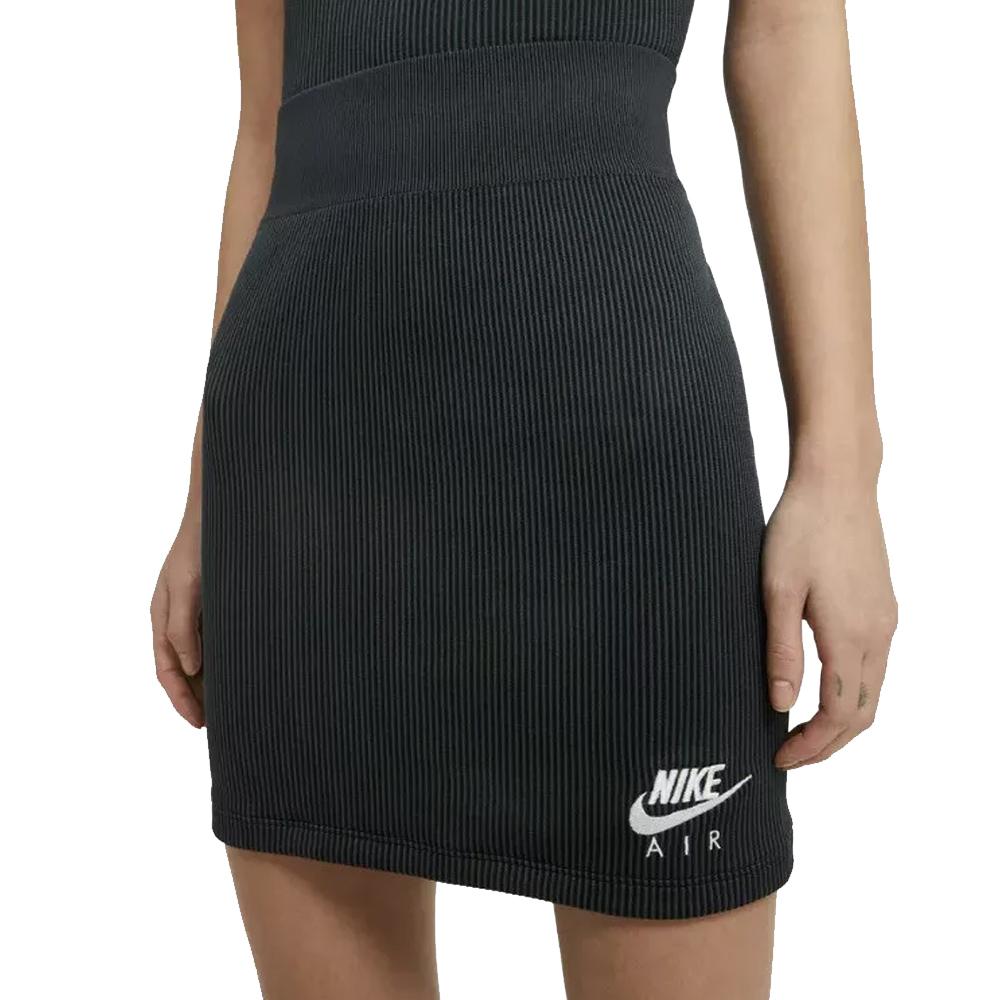 Nike Jupe Noir Femme Nike Air Skirt Rib