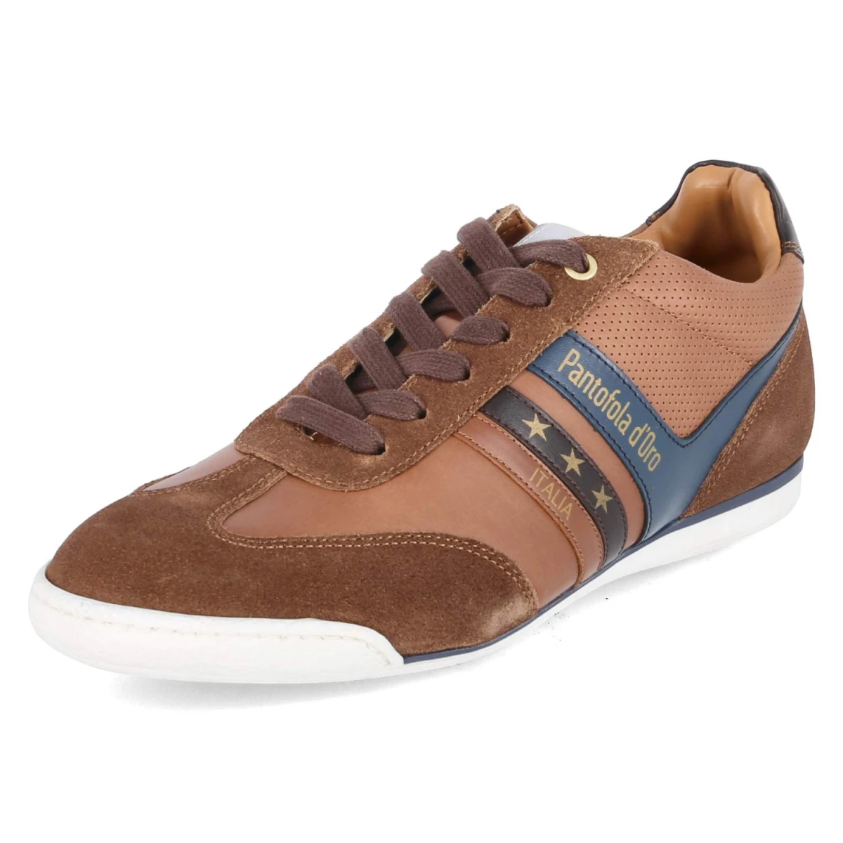 Pantofola d'oroLow Sneaker VASTO - cognac/navy