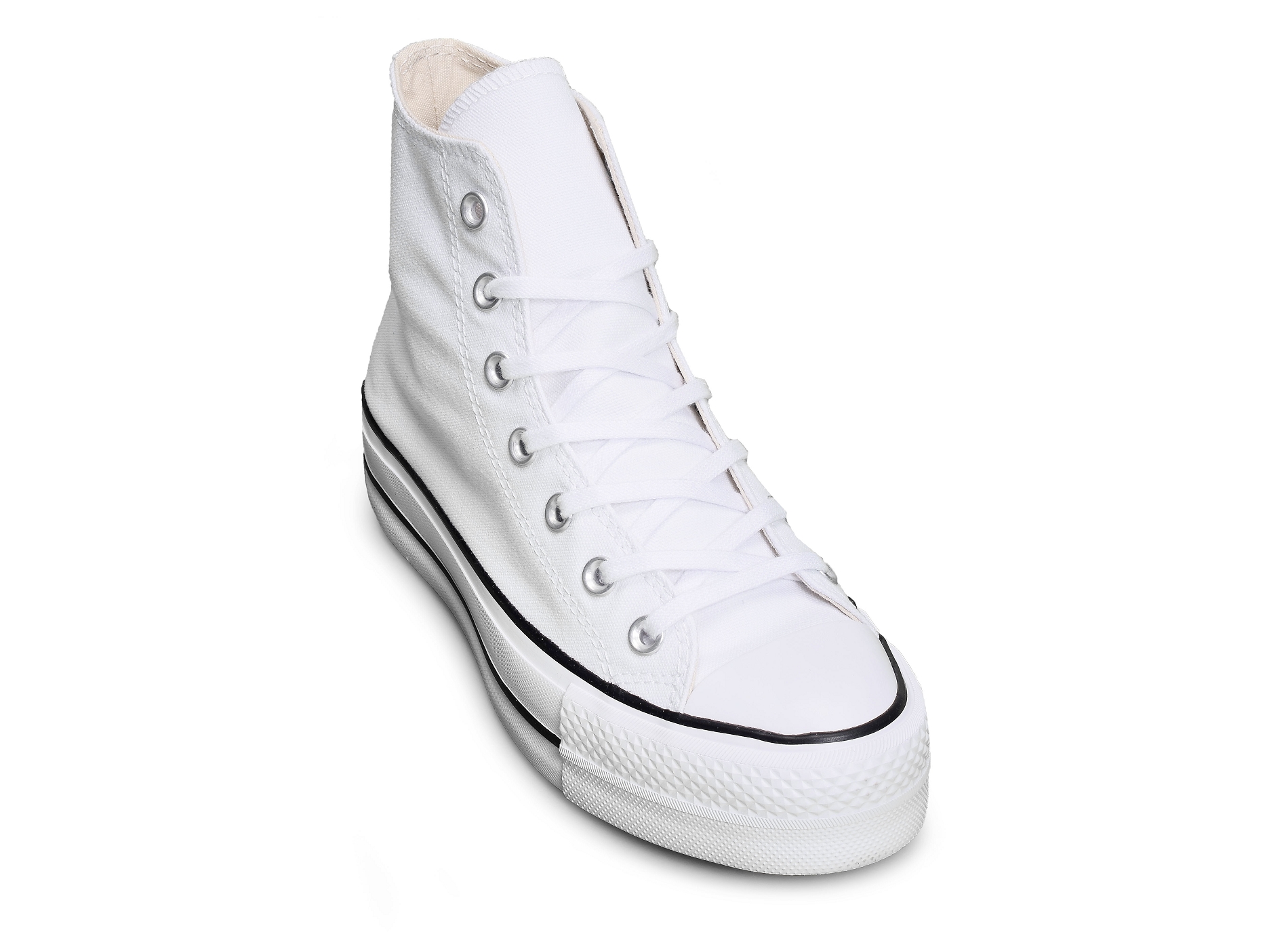 Chuck taylor hi plato blanc