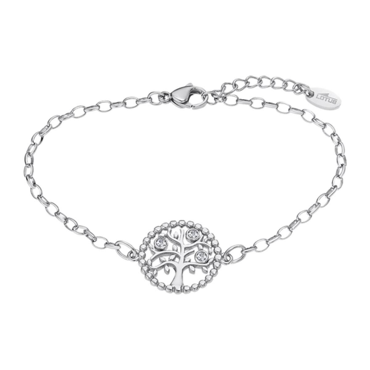 LOTUS STYLE BRACELET FEMME ACIER