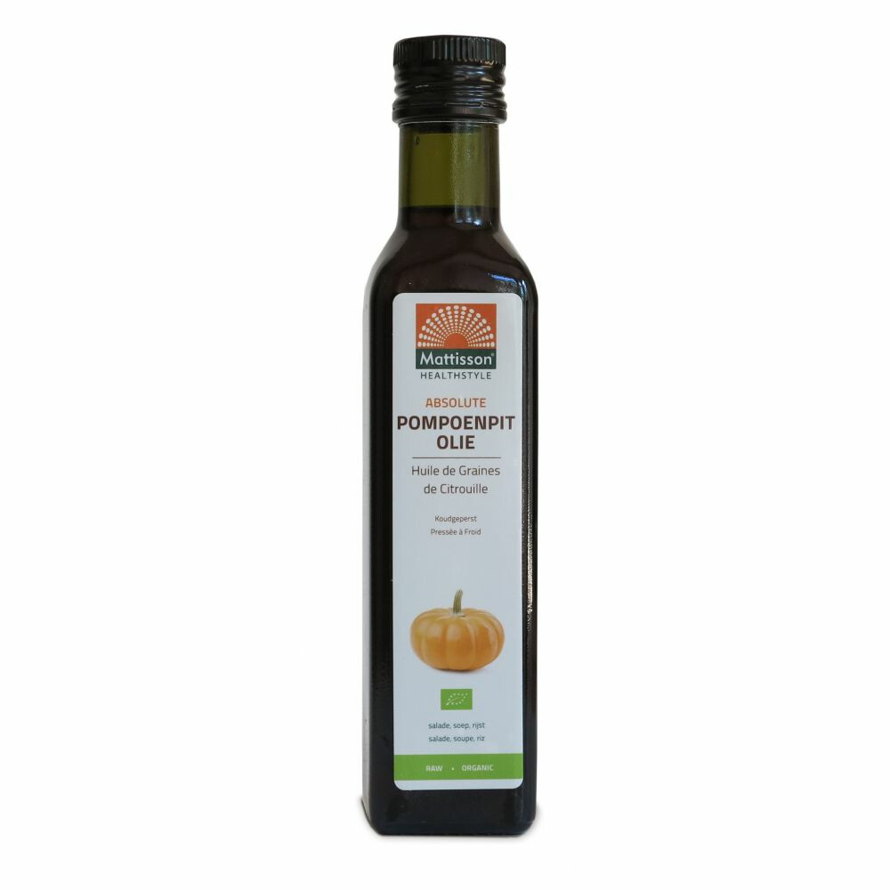 Mattisson Biologische Pompoenpit Olie250 ml