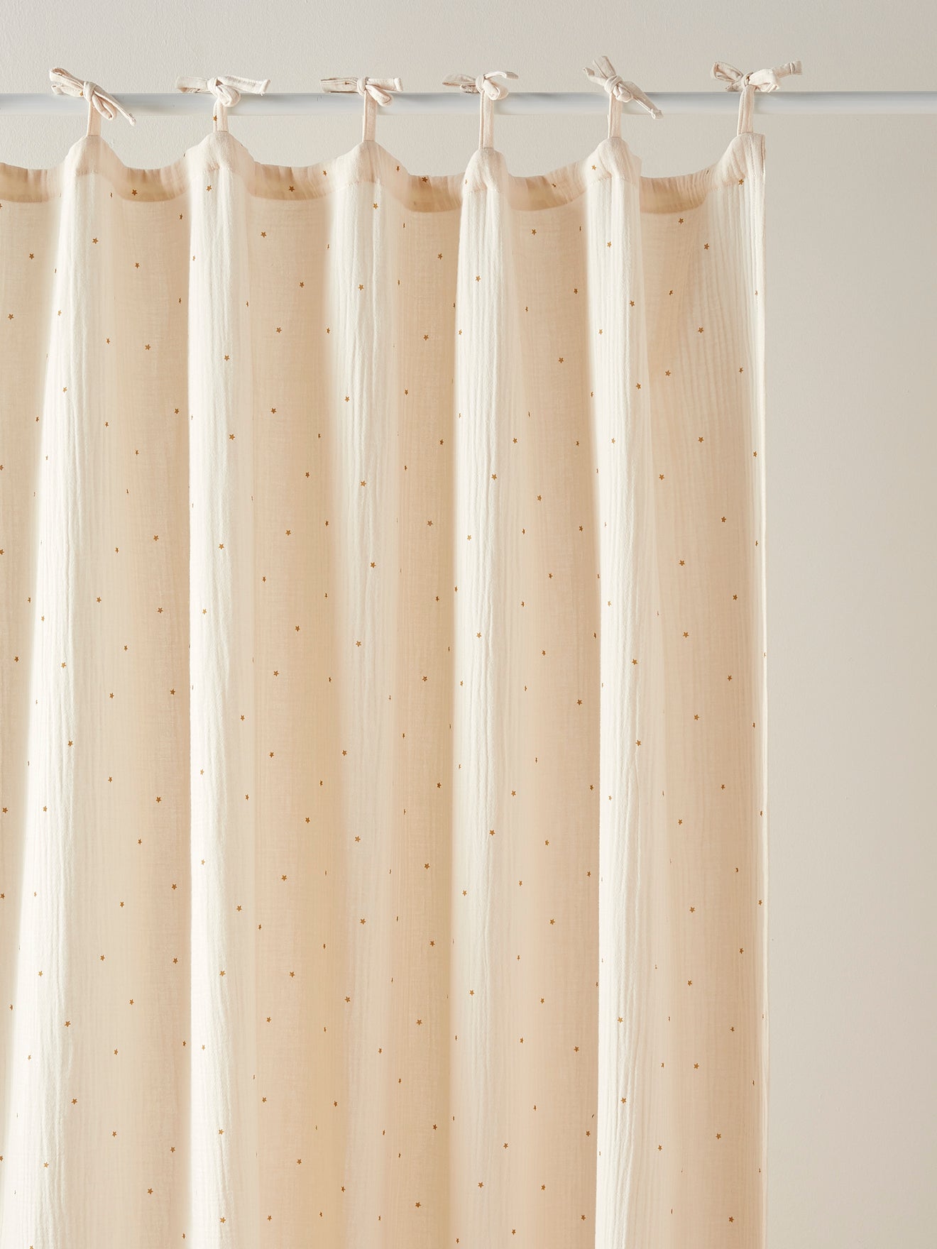 Rideau nouettes gaze de coton