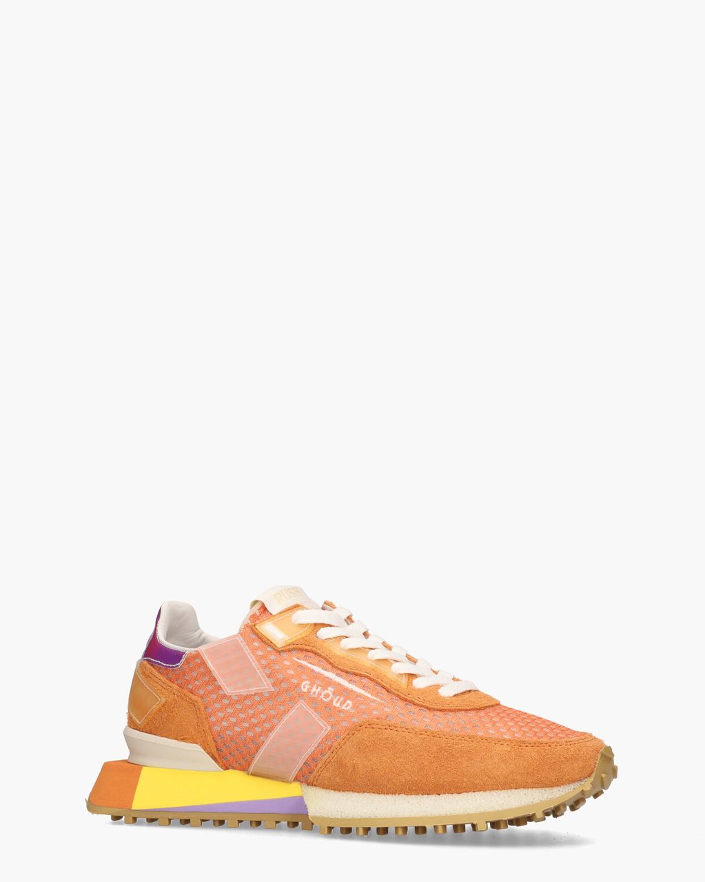 Ghoud Rush Groove Oranje Damessneakers