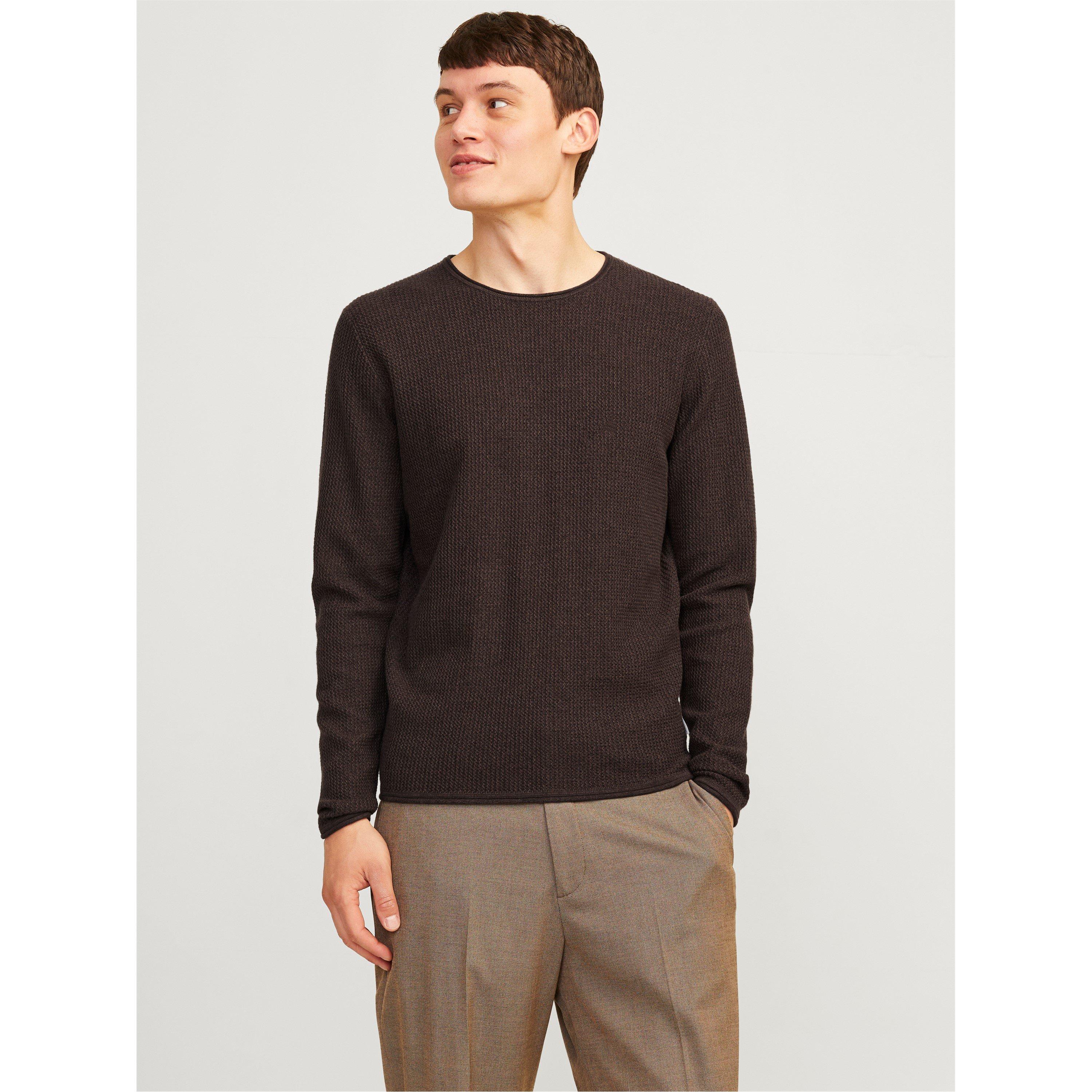 Jack and Jones JJ Carpenter Knit Crew Sweater Mens