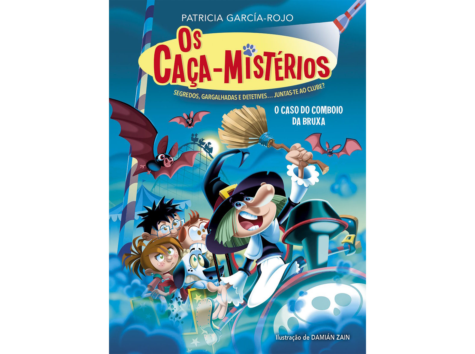 LIVRO OS CAÇA-MISTÉRIOS - O CASO DO COMBOIO DA BRUXA