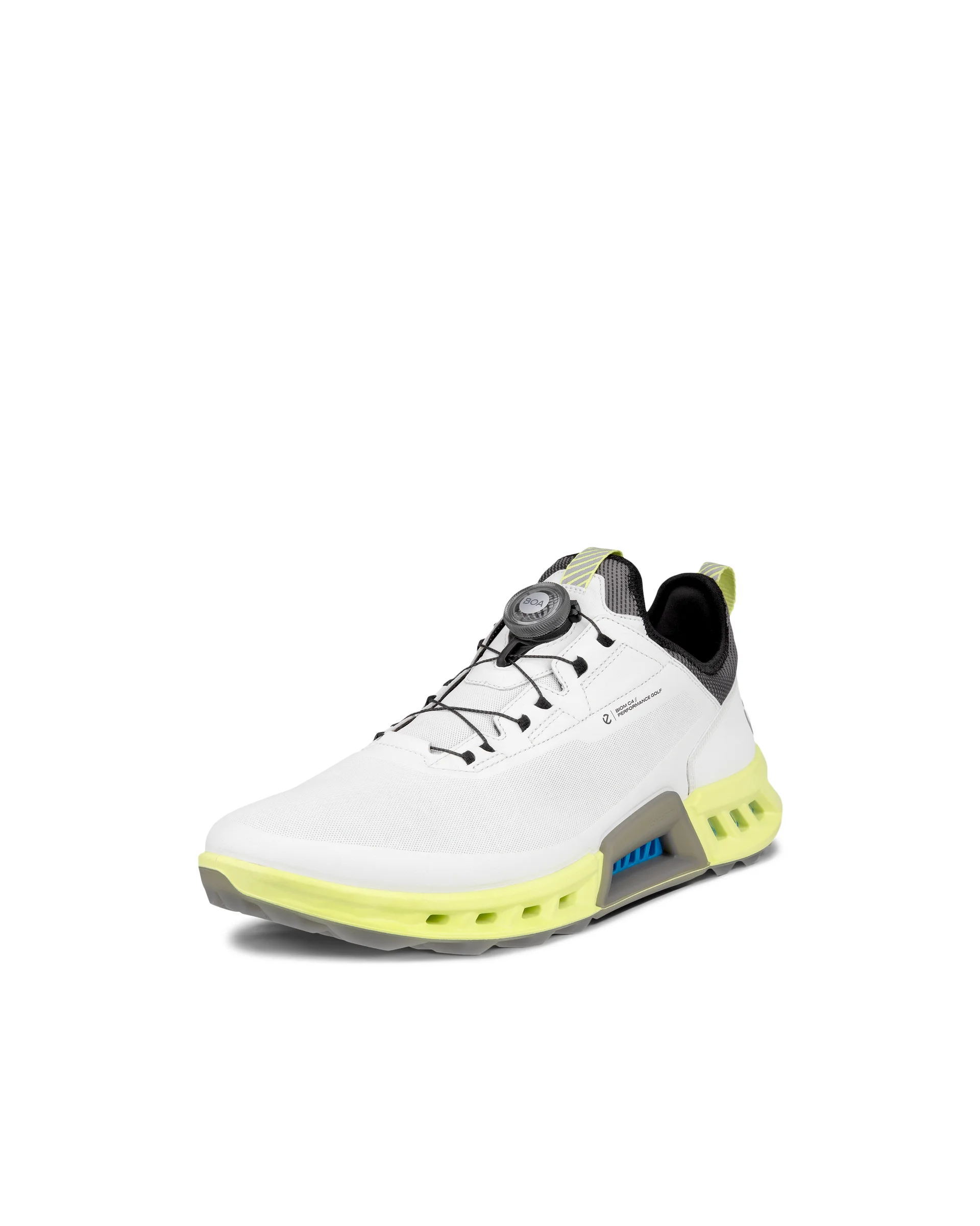 ECCO M GOLF BIOM C4 Herren Golfschuh aus Leder mit Gore-Tex Weiß