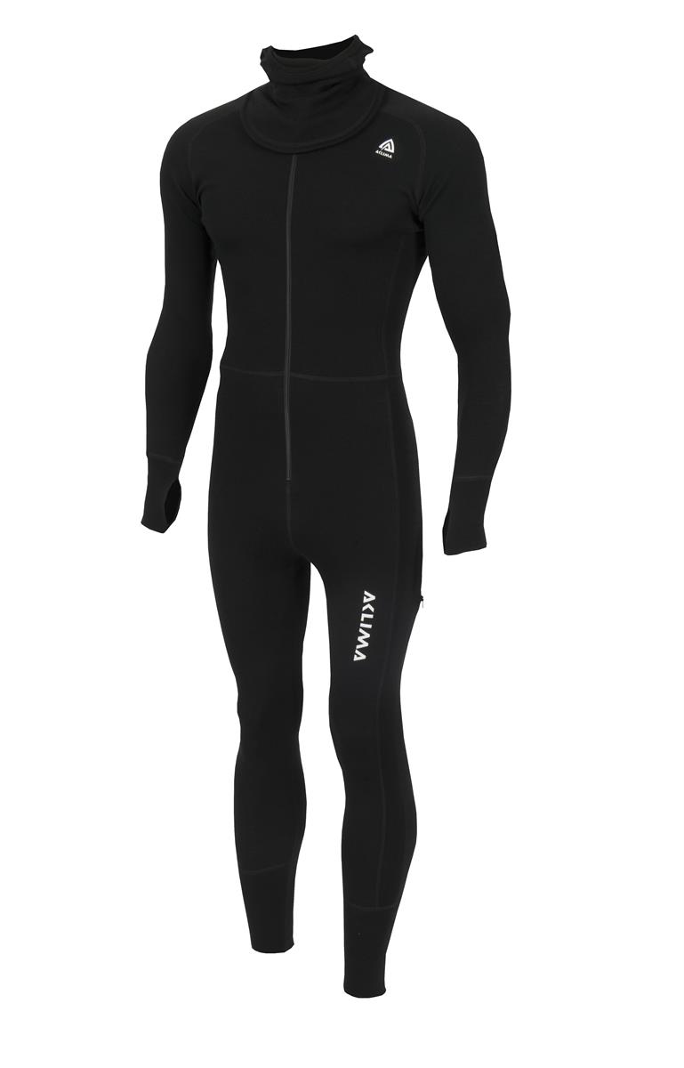 Aclima WarmWool Overall Black