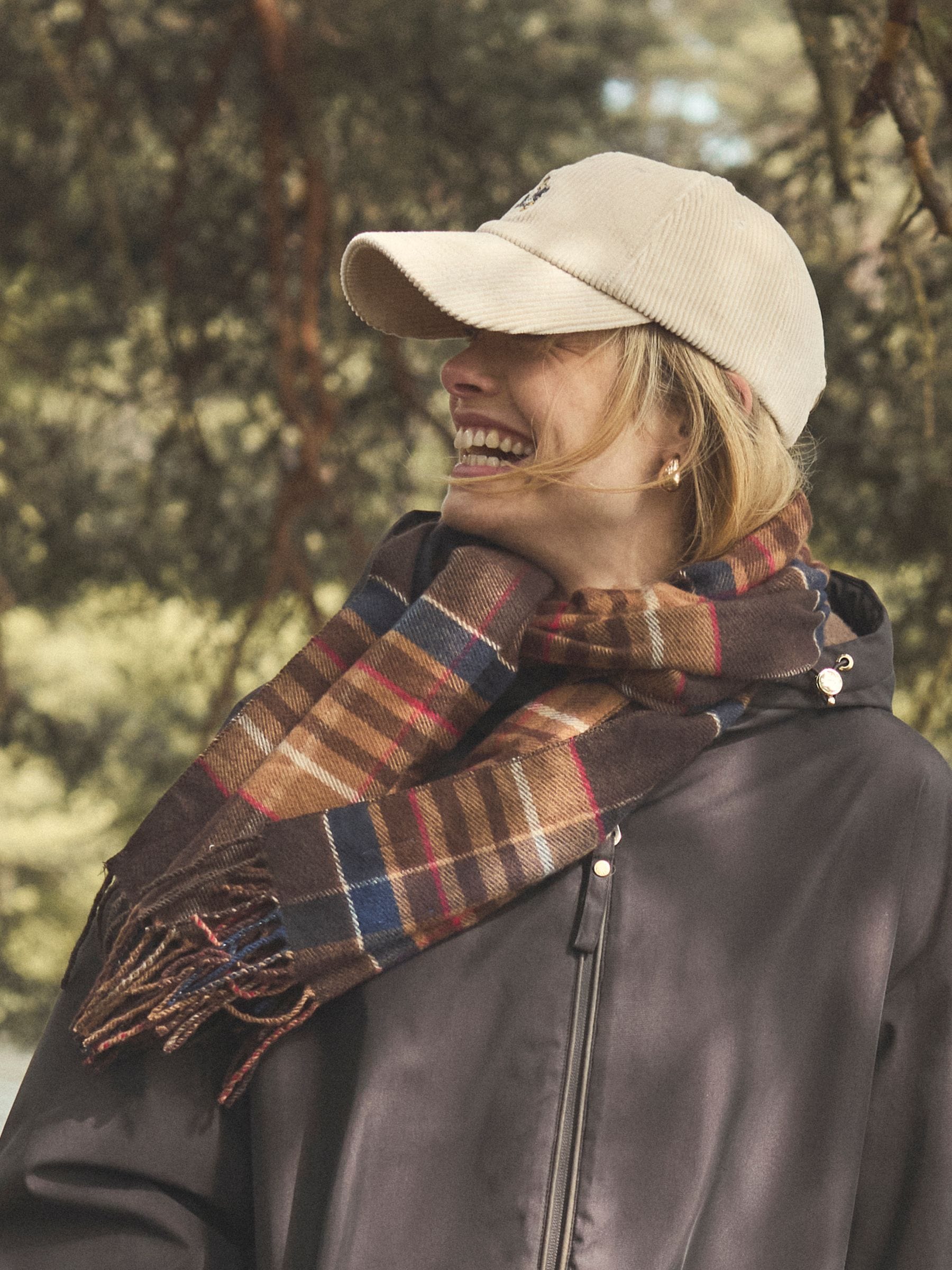 Bruin - Joules Langtree Check Scarf