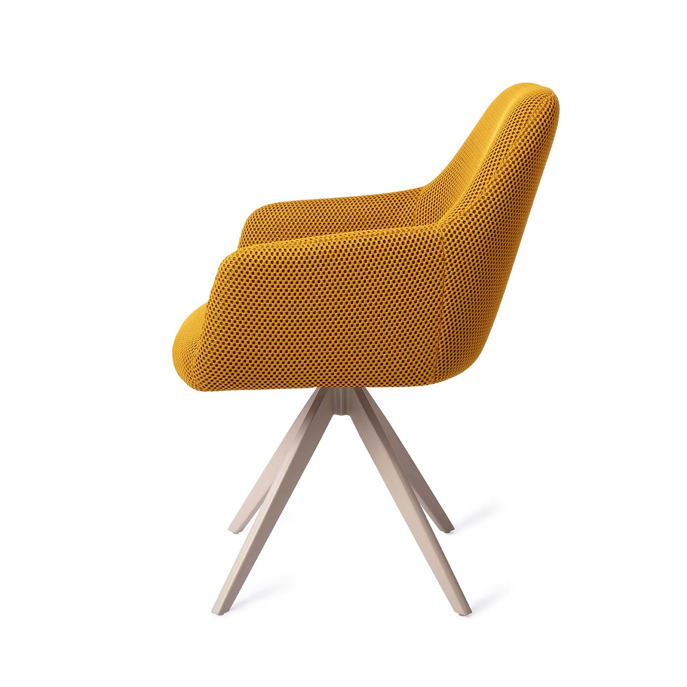 Eetkamerstoel Hiroo Turn Beige groovy garam