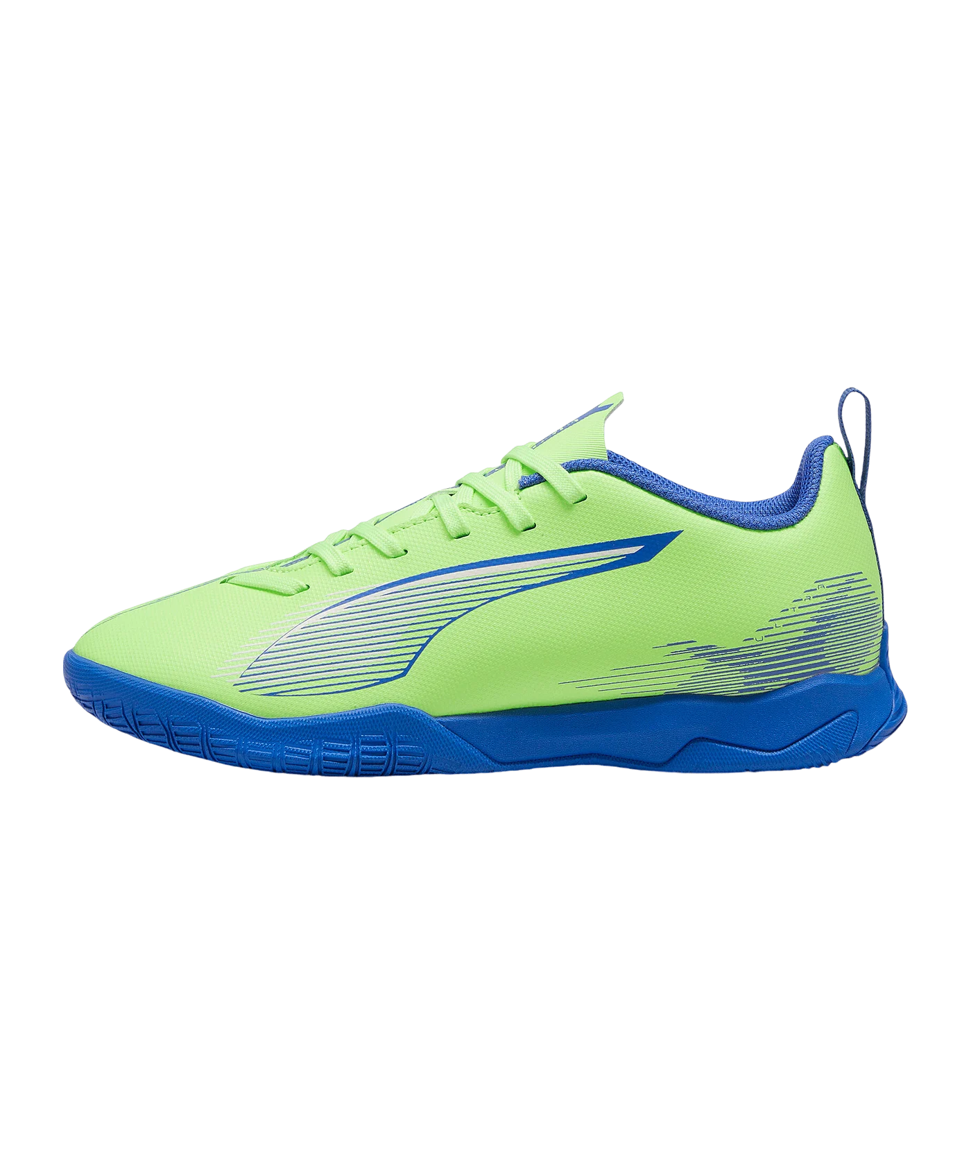 PUMA ULTRA 5 Play IN Lights Out Jr Kids Grün Weiss F03