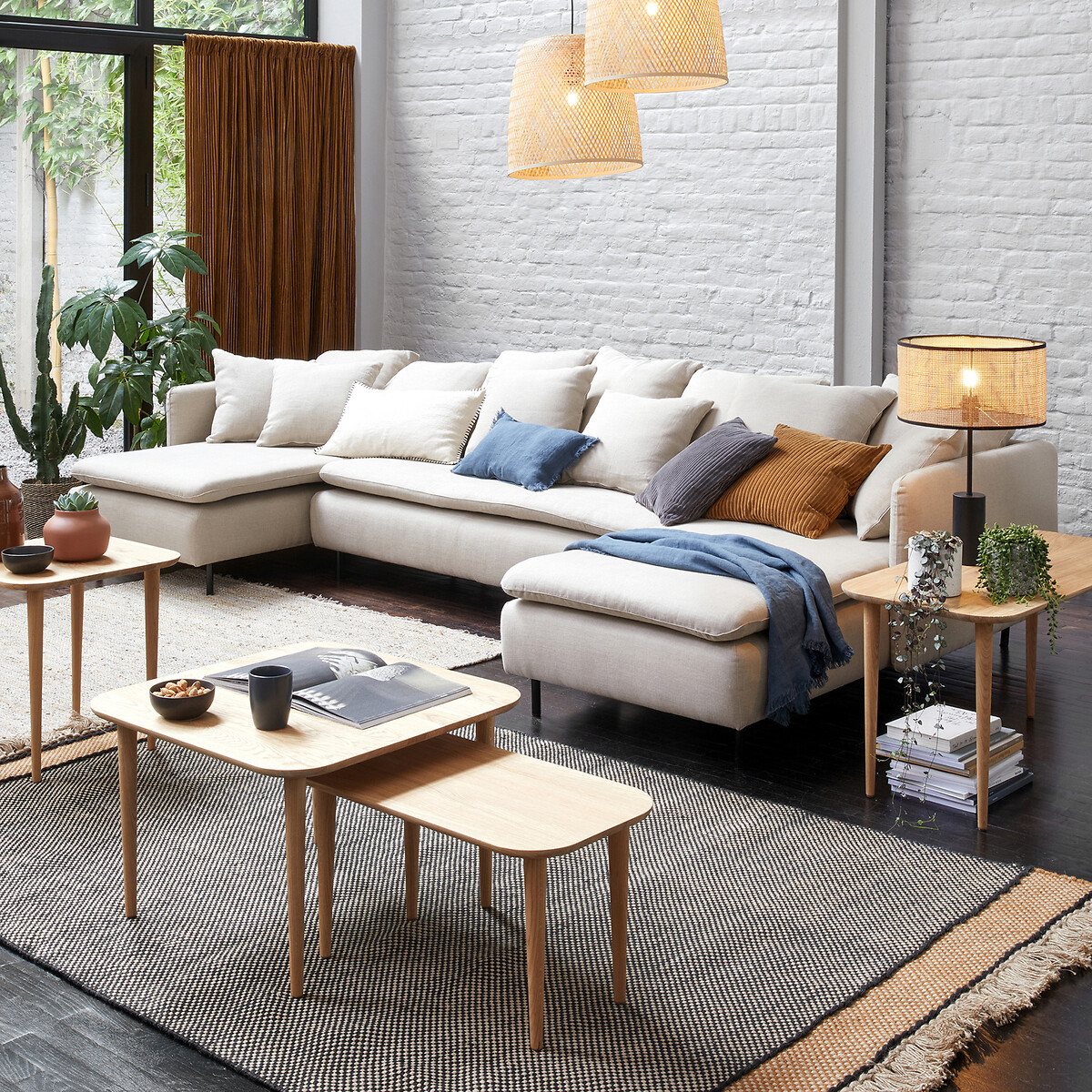 LA REDOUTE INTERIEURS<br>Tapete de juta, Ajow