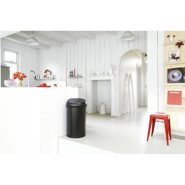 Brabantia Touch Bin afvalemmer 60 liter - Matt Black