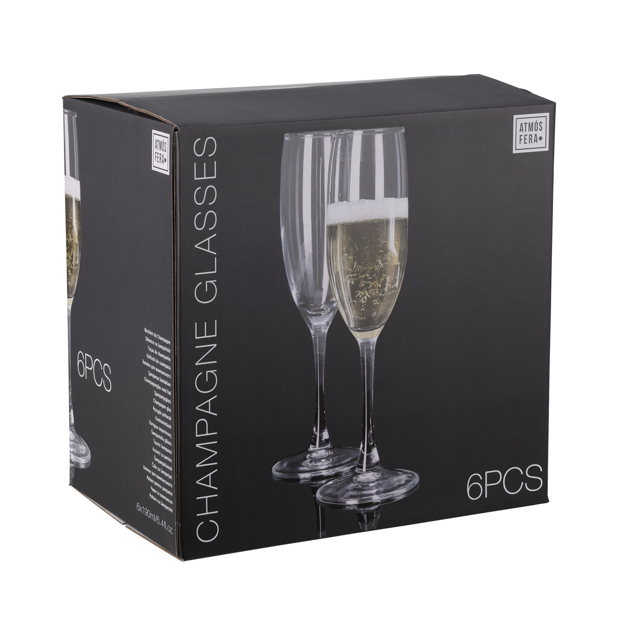 Champagnerglas 190 ml 6er Set