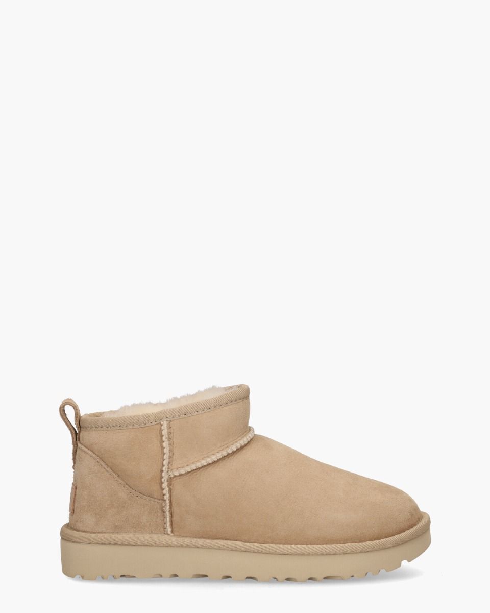 UGG Classic Ultra Mini Boot Sand Dames Enkelboots