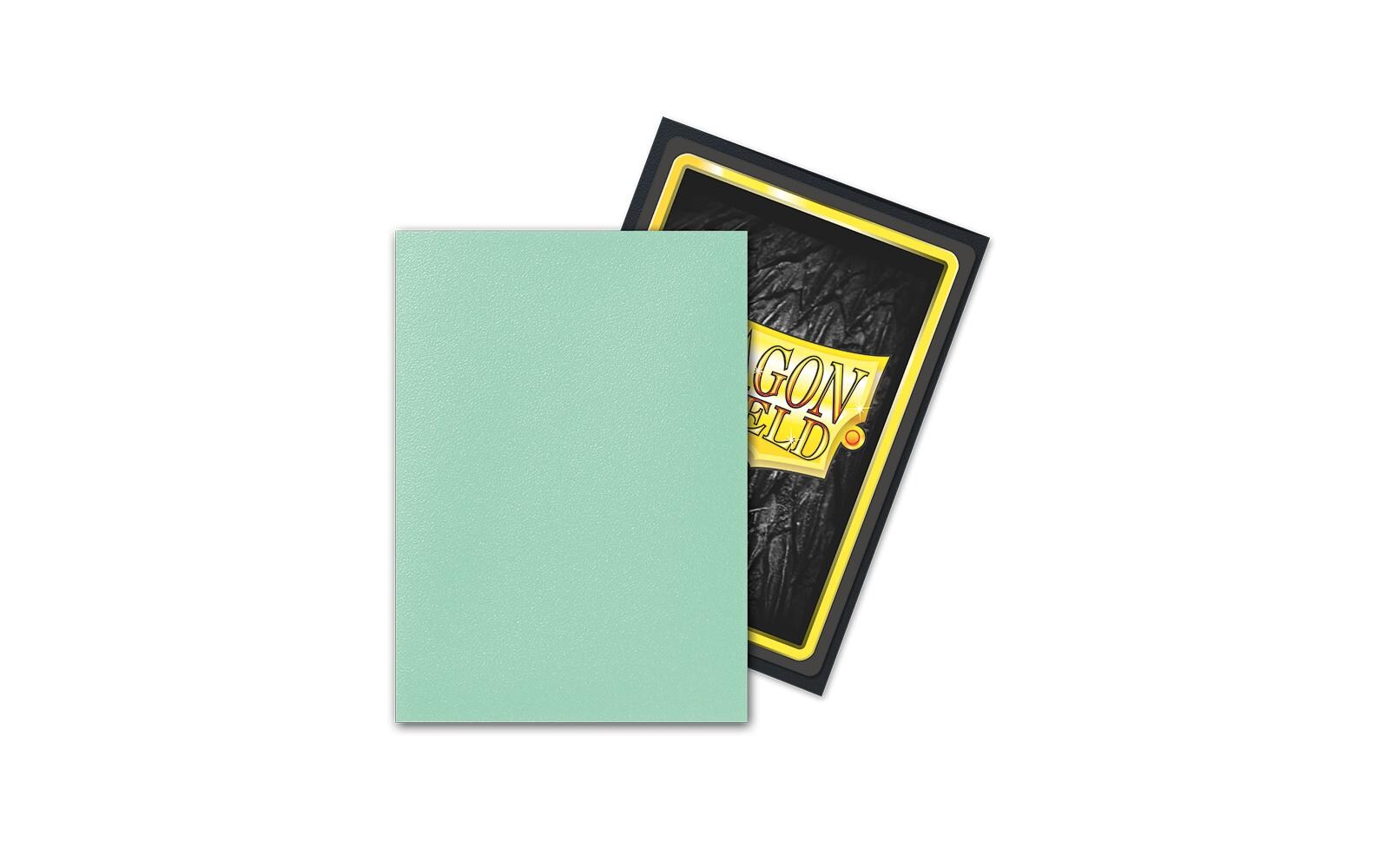 Kartenhülle Dual Matte: Eucalyptus Standardgrösse 100Deckbox mit 100 Kartenhüllen im Format 63 x 88 mm