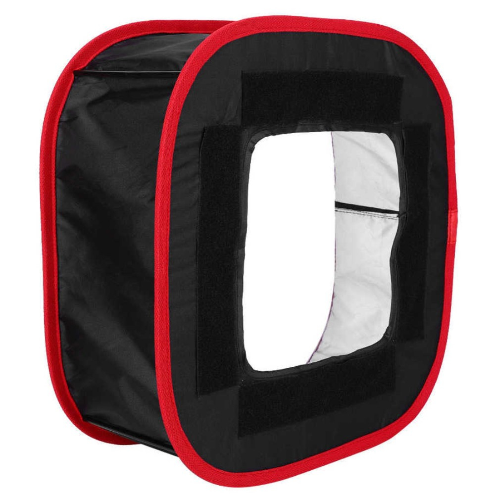(43cm) Faltbarer Kamera Licht Diffusor Softbox Studio Ausrüstung Porträt Foto Leuchte   Tragetasche - Schwarz