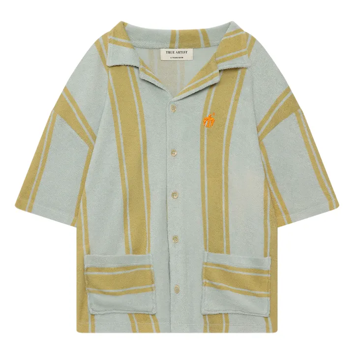 True Artist Chemise n°03 Eponge | Bleu ciel