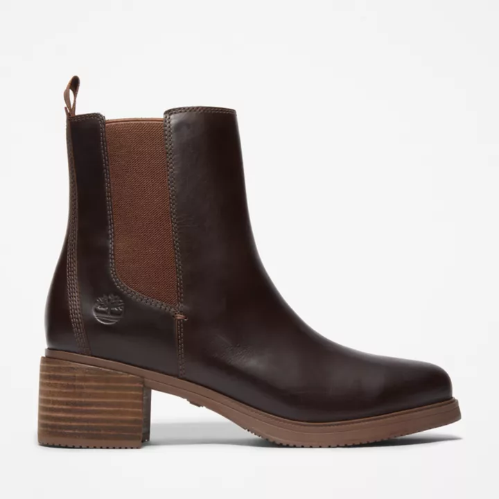 Bottine Chelsea Dalston Vibe pour femme en marron