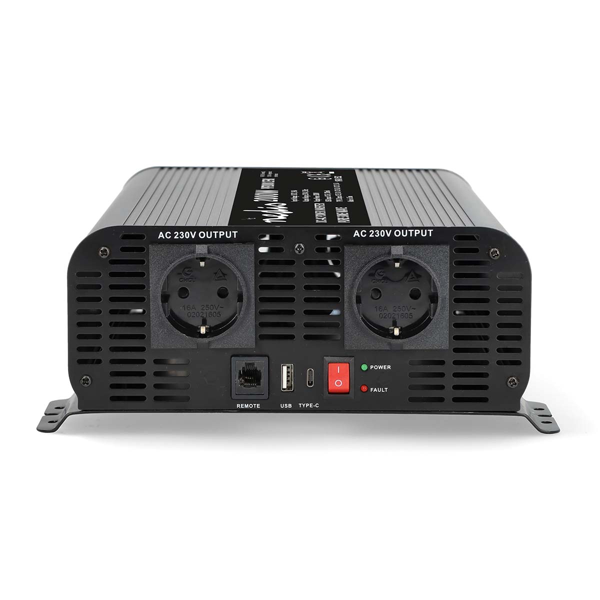 Nedis PIP200012FBK Pure Sinusgolf Omvormer