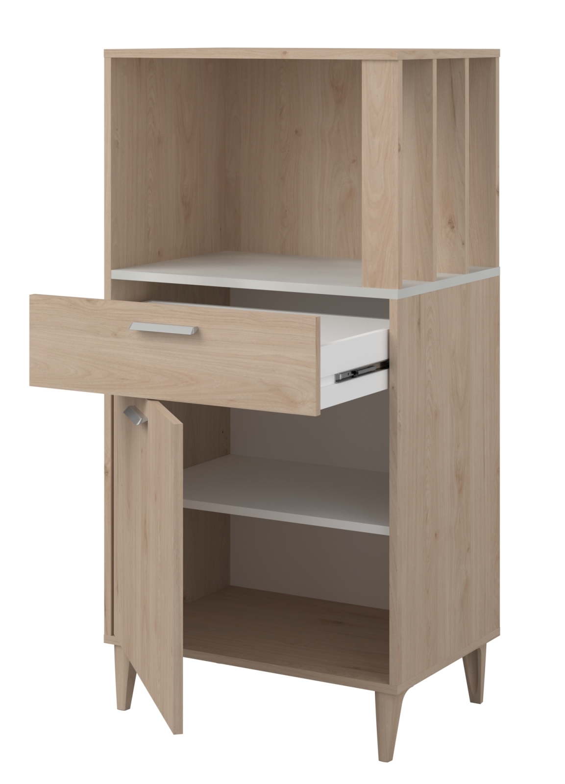 2-teiliges Buffet-Set GALA 1 - Jackson Eiche - Beton-Optik