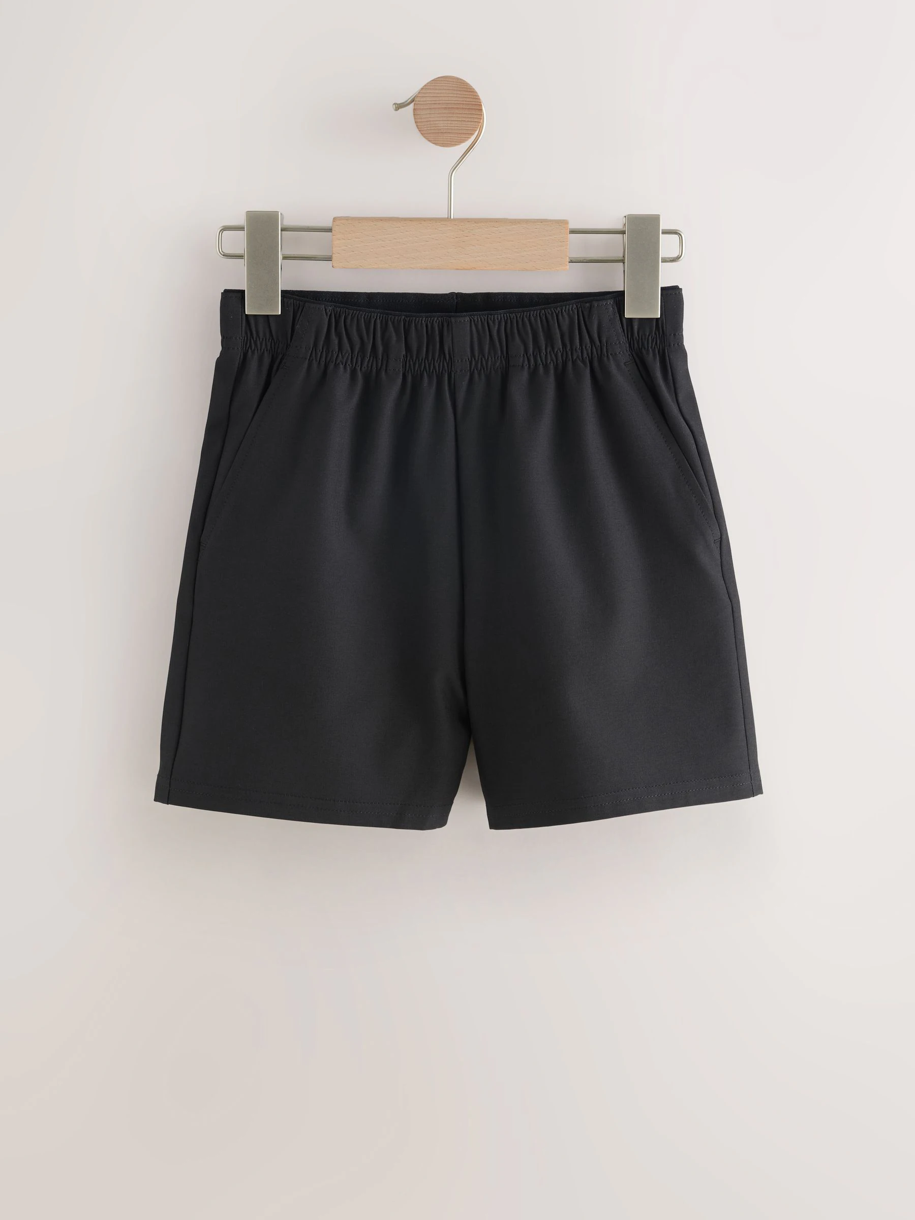 Zwart - Gymsportshort (3-16jr)