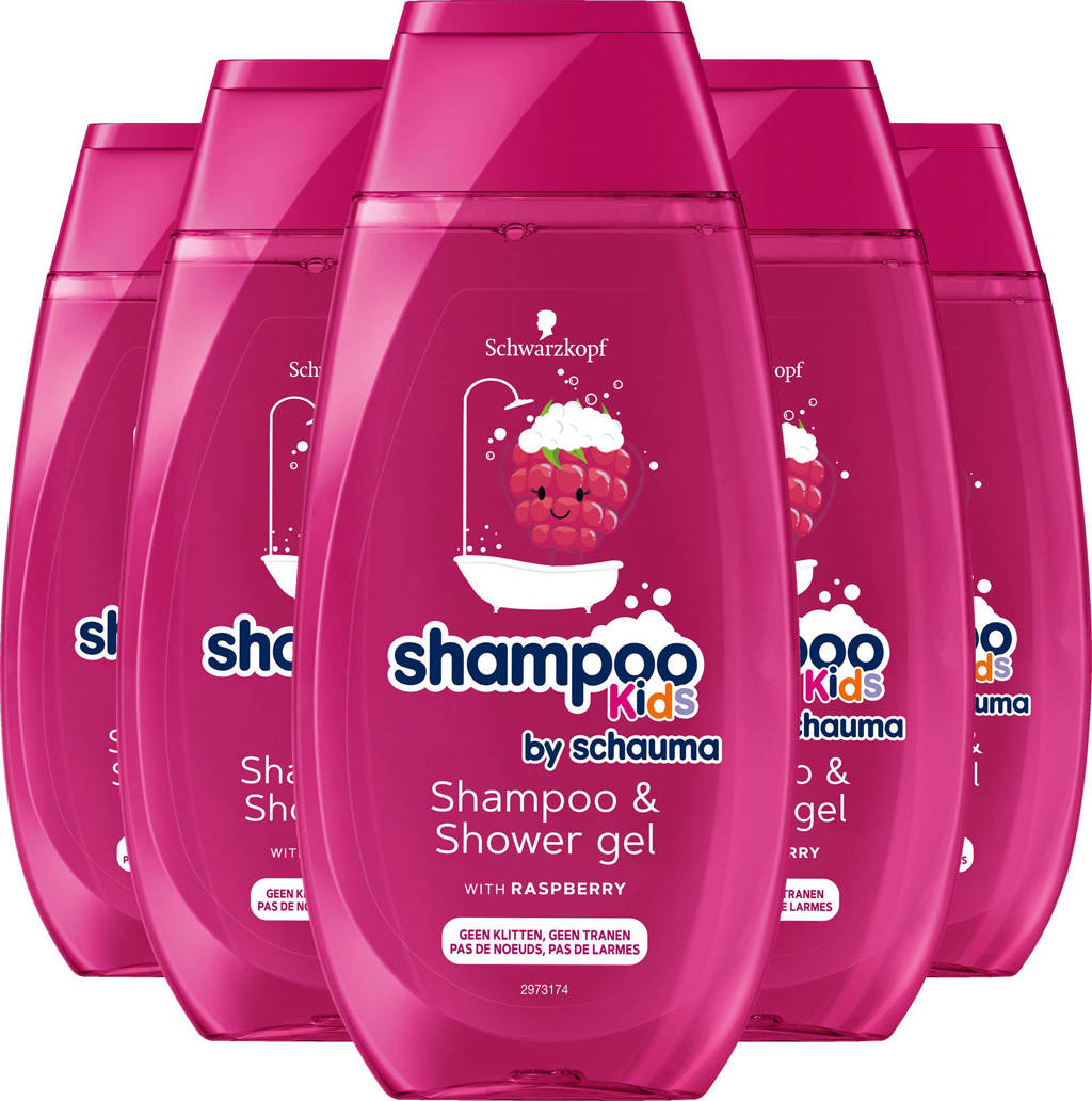 TopKids Girls Fee shampoo & showergel - 6 x 250 ml - voordeelverpakking