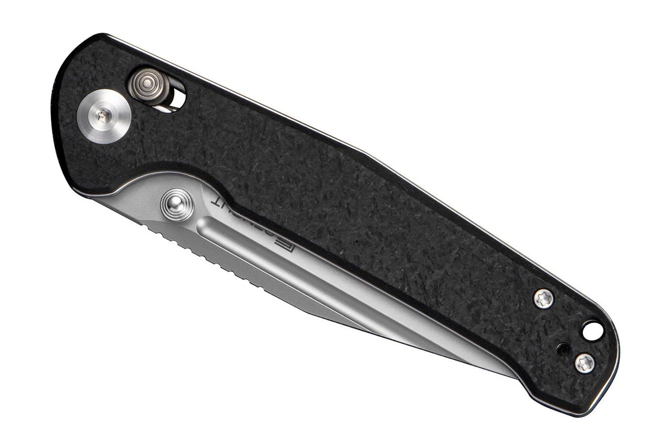 SENCUT Glenspar S25046-2 Stonewashed, Black Shredded G10, zakmes