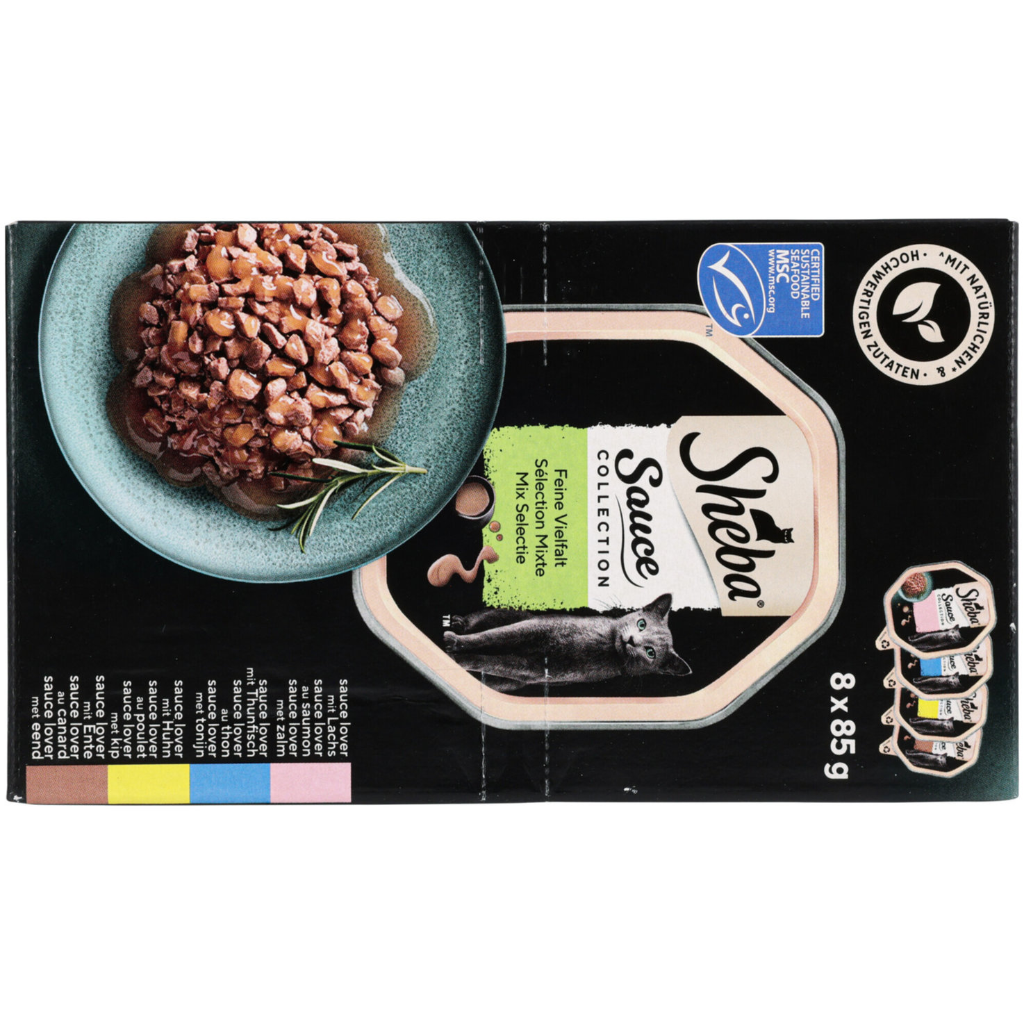 Sheba Sauce Feine Vielfalt 8x85g