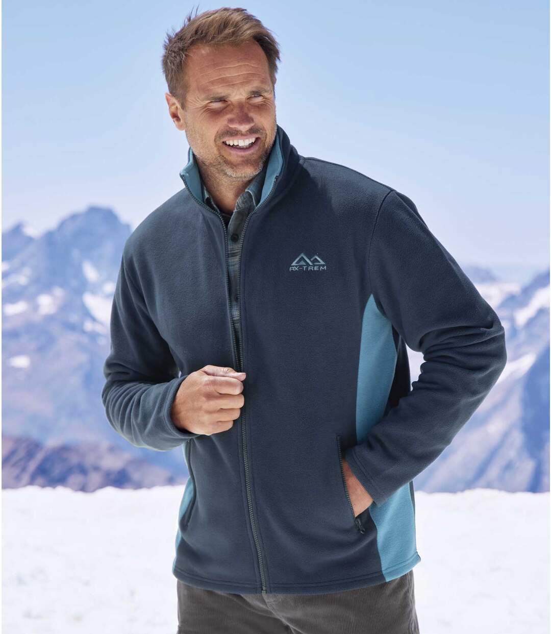 Lot de 2 Vestes Polaire Bicolore Rx-Trem