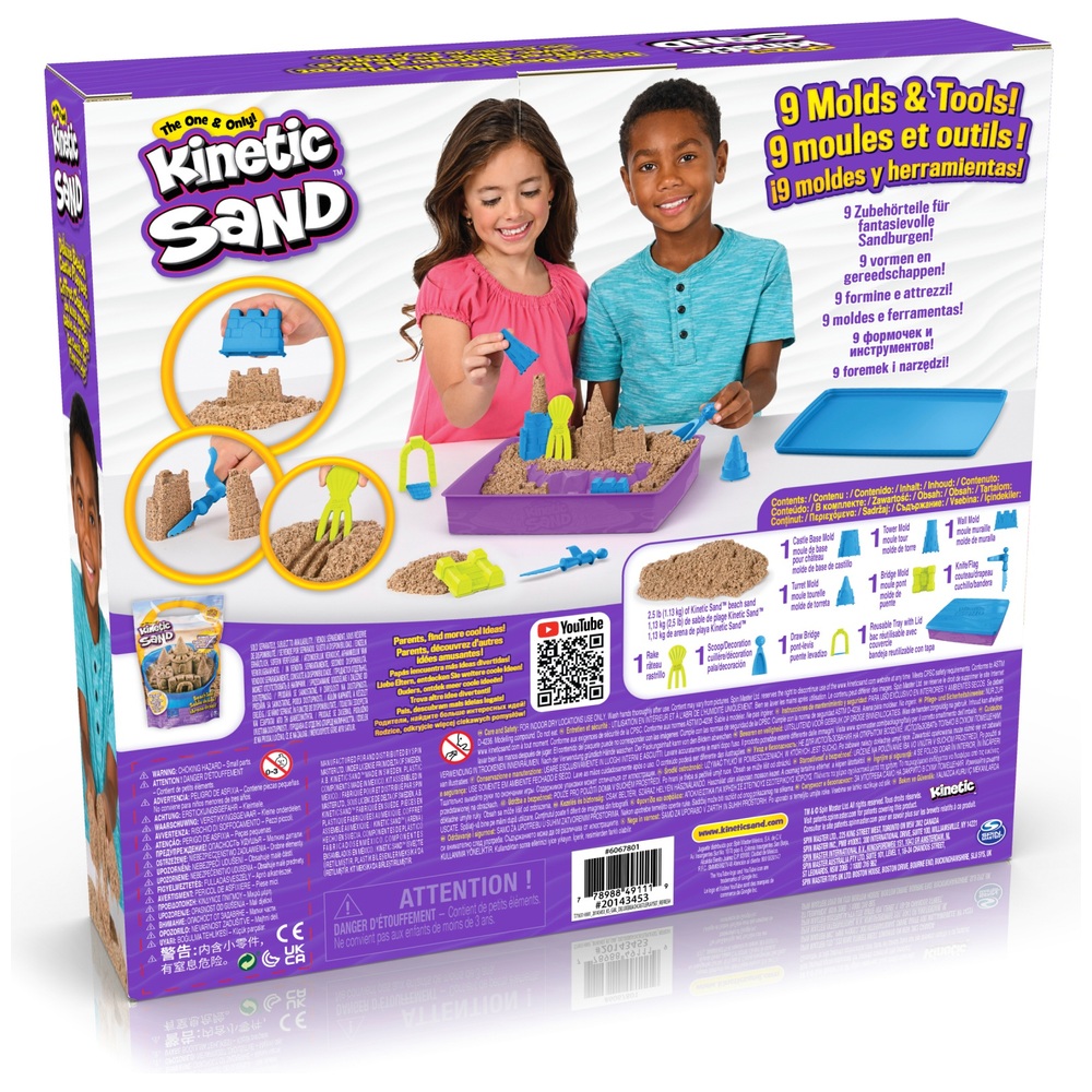 Kinetic Sand Deluxe Strandburg-Spielset