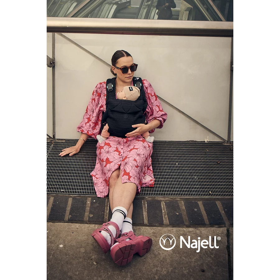 Najell Babytrage Rise Jet Black