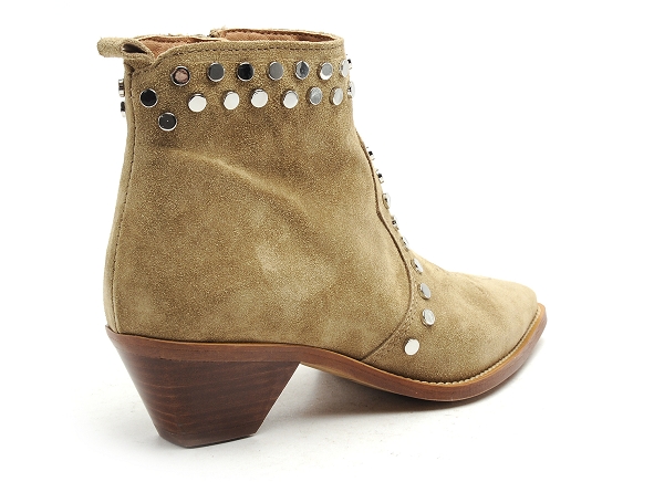 Alpe boots bottine talons femme 2017 beige