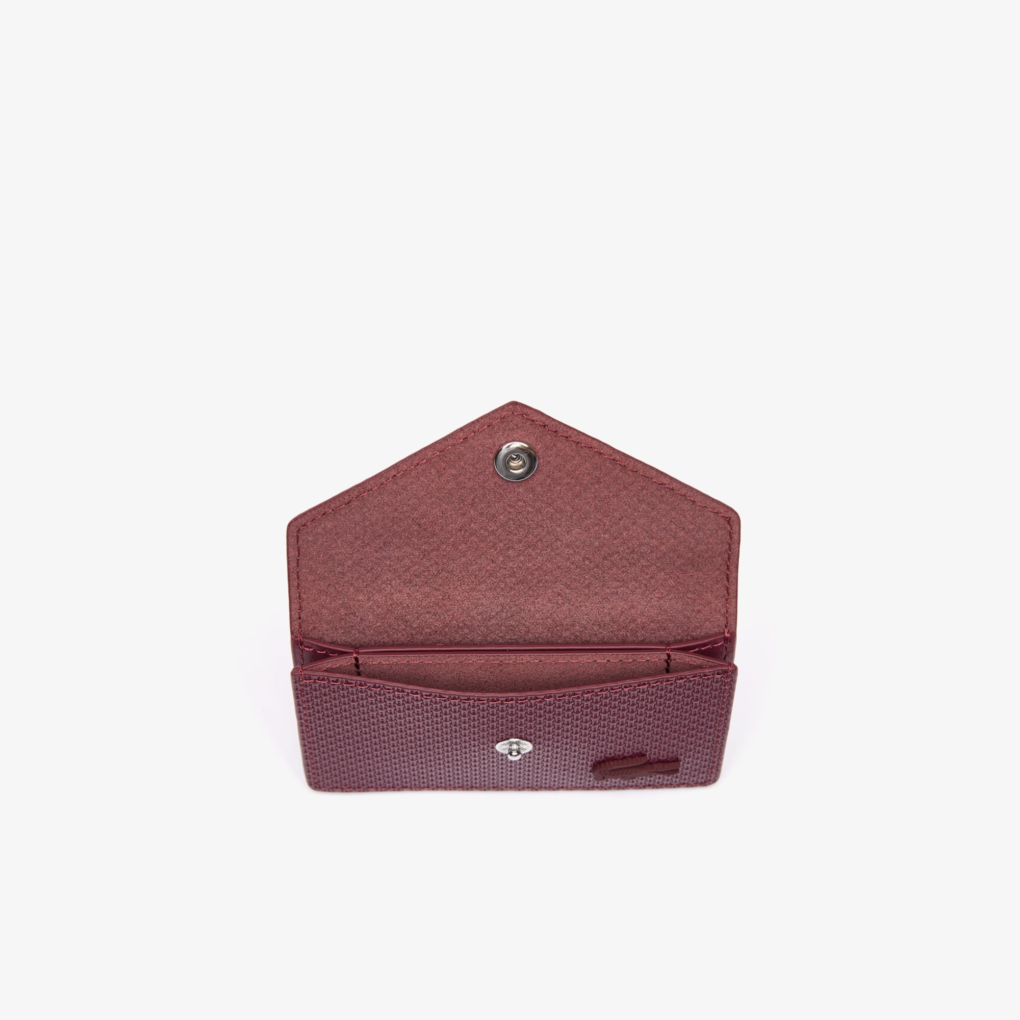 Porte-cartes Chantaco Classics en cuir Portefeuilles & Petite Maroquinerie - Rouge - Lacoste - Femme