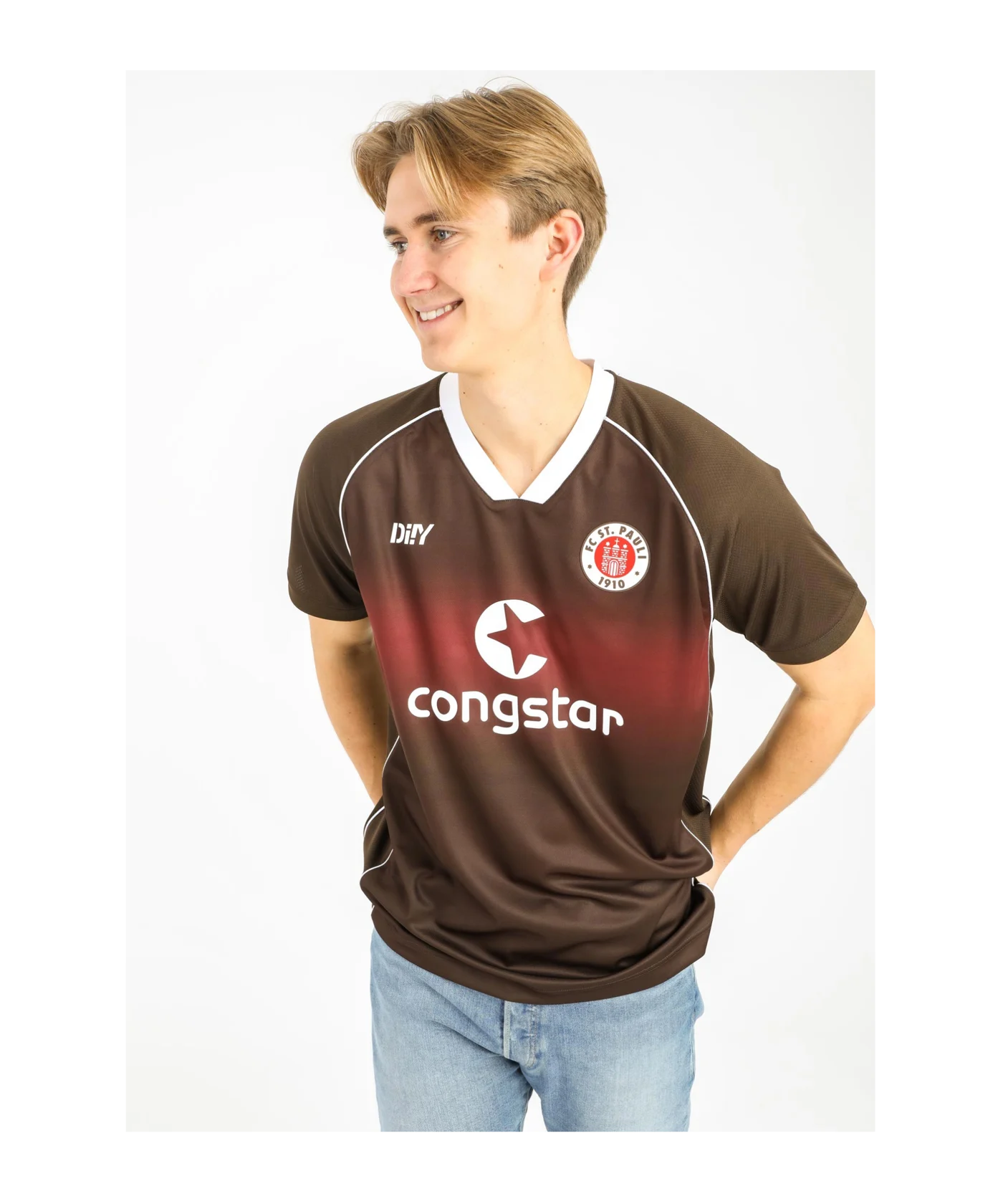 DIIY FC St. Pauli Trikot Home 2023/2024 Braun