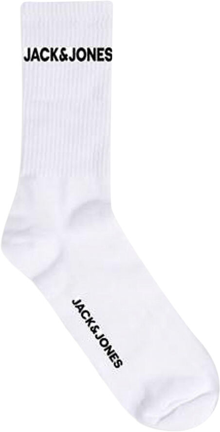 Jack & Jones JACBASIC LOGO TENNIS SOCK 5 PACK NO White/white - white - white - white