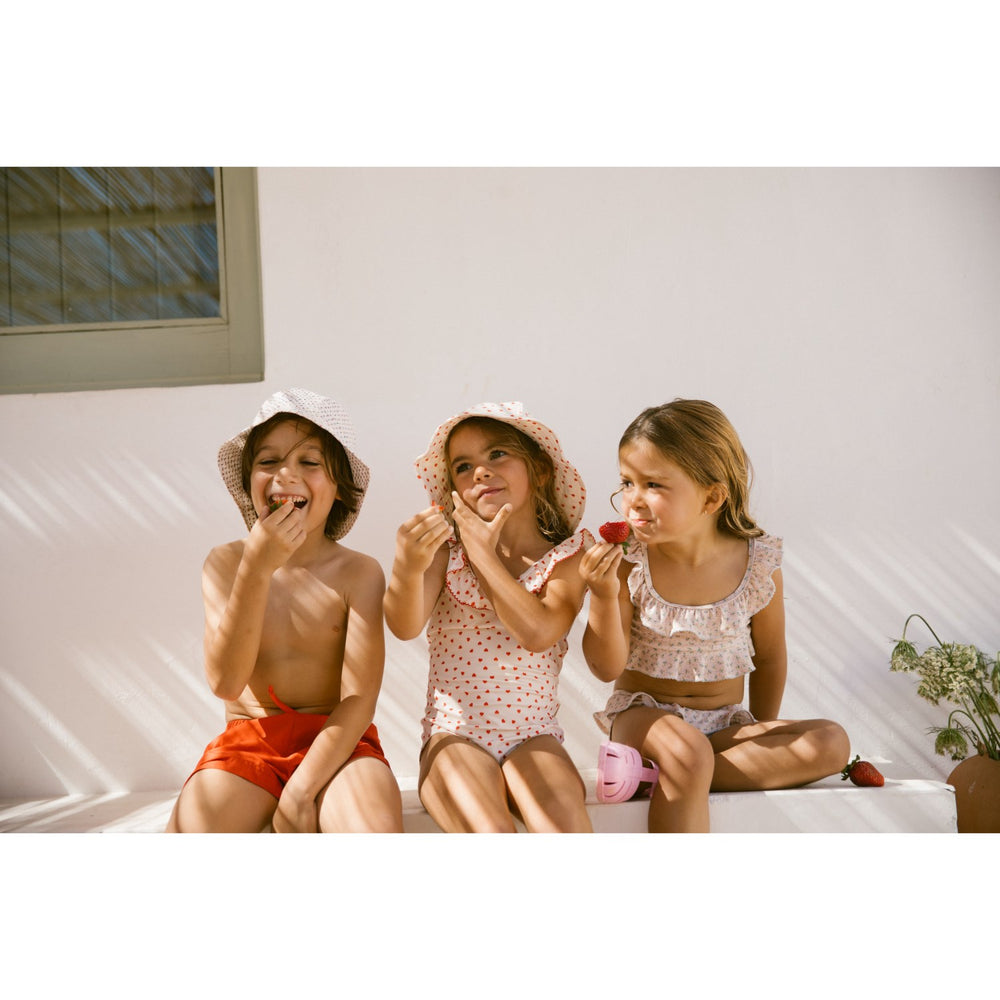 Køb MarMar Swim Print Happy Hearts Alba Splash Long Badesolhat