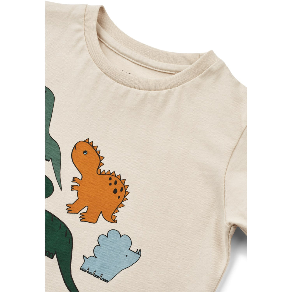 Køb LIEWOOD Dinosaurs / Sandy Apia Placement Shortsleeve T-shirt