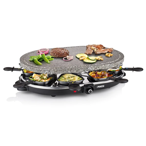 Raclettes avec pierre à cuire 1200 W Princess