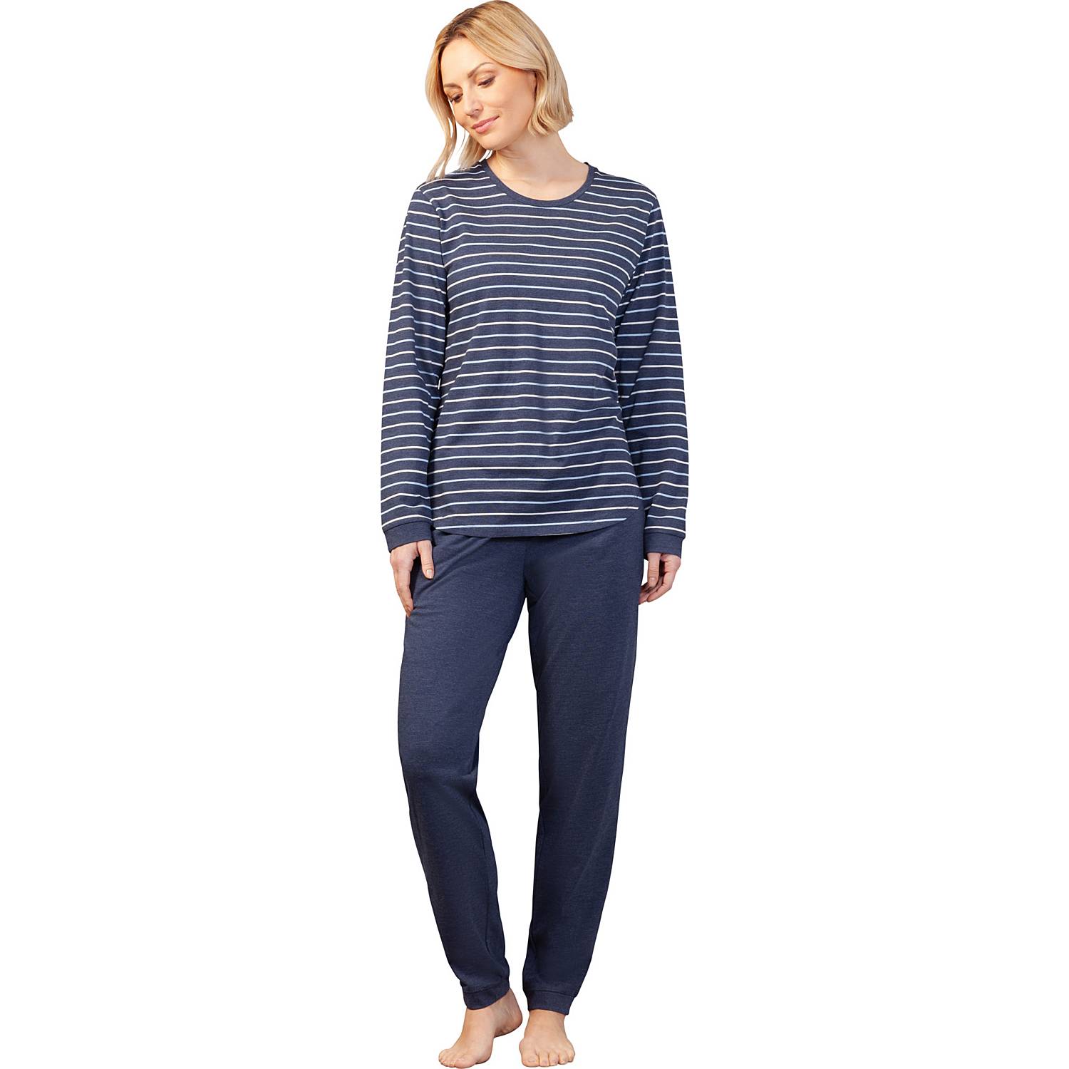Hajo Single-Jersey Damen-Schlafanzug