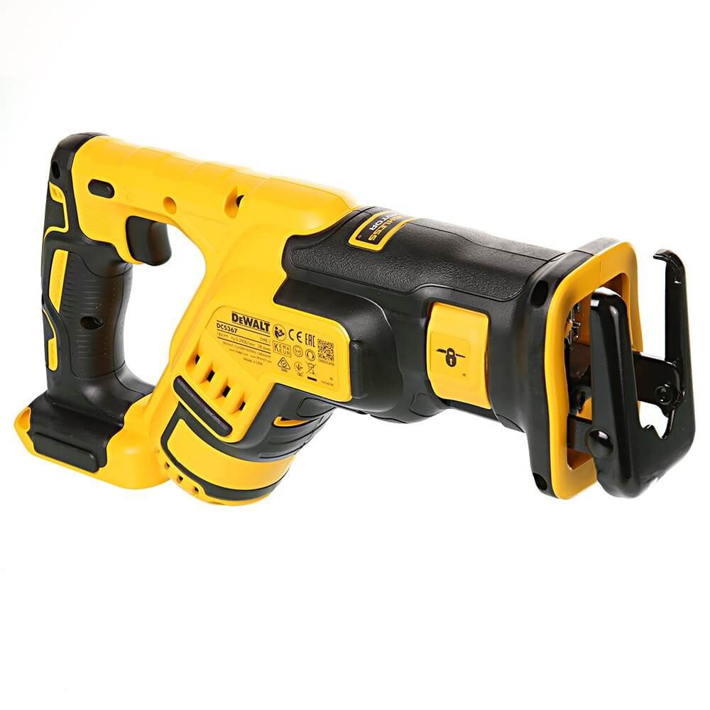 DeWALT DCS367P2 18V Li-ion accu reciprozaag set (2x5Ah accu) in TSTAK - koolborstelloos