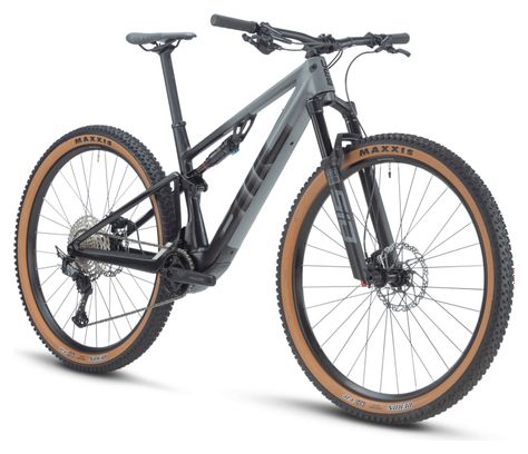 VTT Électrique Tout-Suspendu BMC Fourstroke AMP LT Three Shimano SLX 12V 360 Wh 29'' Gris Iron Noir - Produit Reconditionné