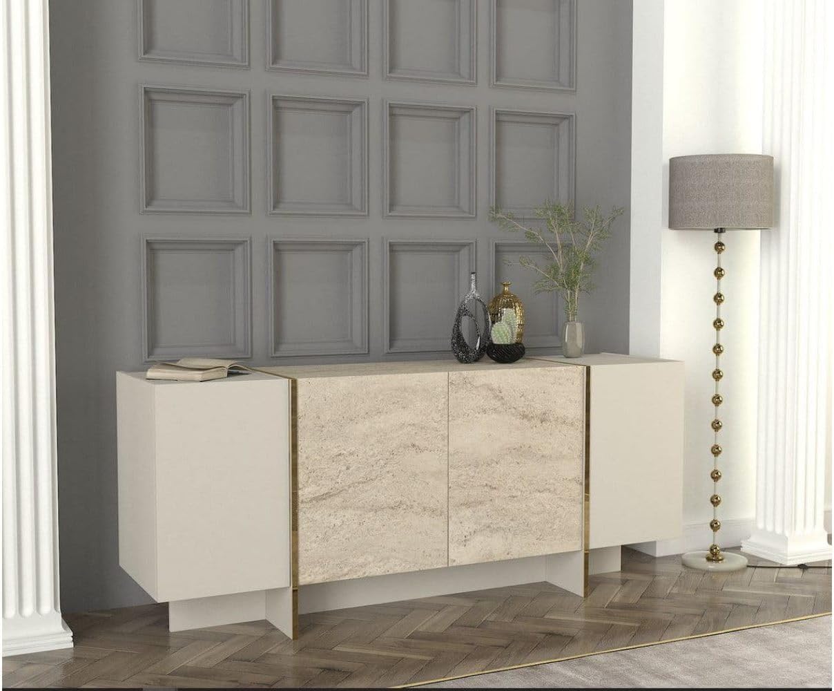 Sideboard Kommode viel Stauraum, modern & pflegeleicht, Anrichte Schrank